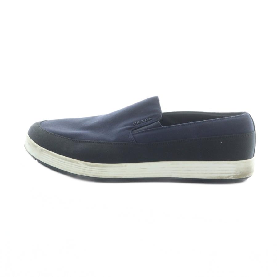 PRADA SPORT（プラダスポーツ） スリッポン シューズ 靴 ロゴ 8 27cm