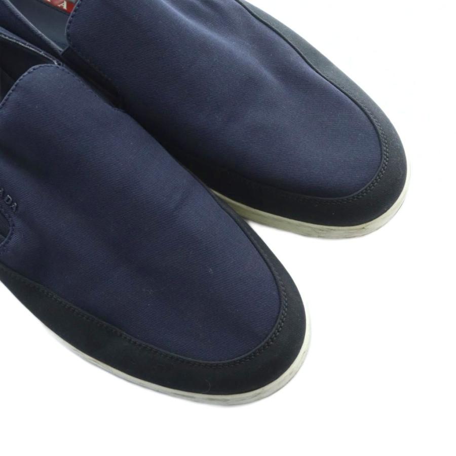 PRADA SPORT（プラダスポーツ） スリッポン シューズ 靴 ロゴ 8 27cm