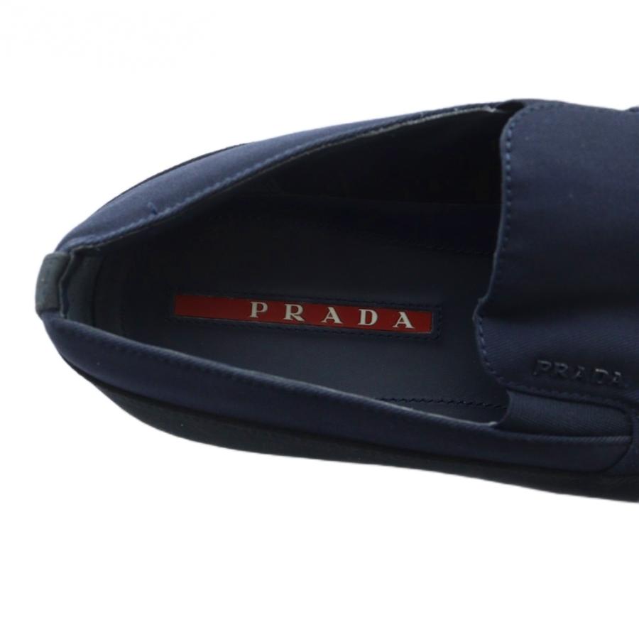PRADA SPORT（プラダスポーツ） スリッポン シューズ 靴 ロゴ 8 27cm