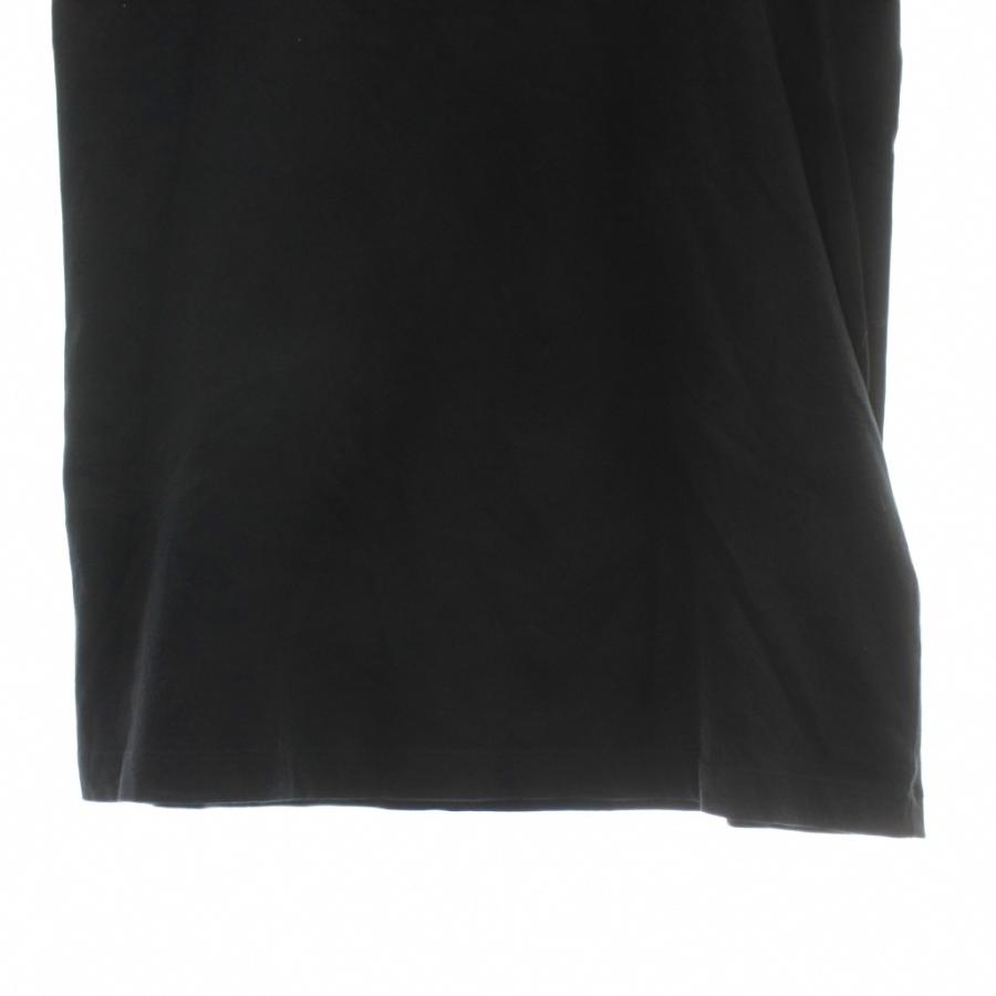 【中古】MONCLER 21AW MAGLIA T-SHIRT Tシャツ カットソー 半袖 クルーネック ロゴ ワッペン M 黒 G20918C00055 829H8 MONCLER（モンクレール） MONCLER 21AW MAGLIA T-SHIRT Tシャツ