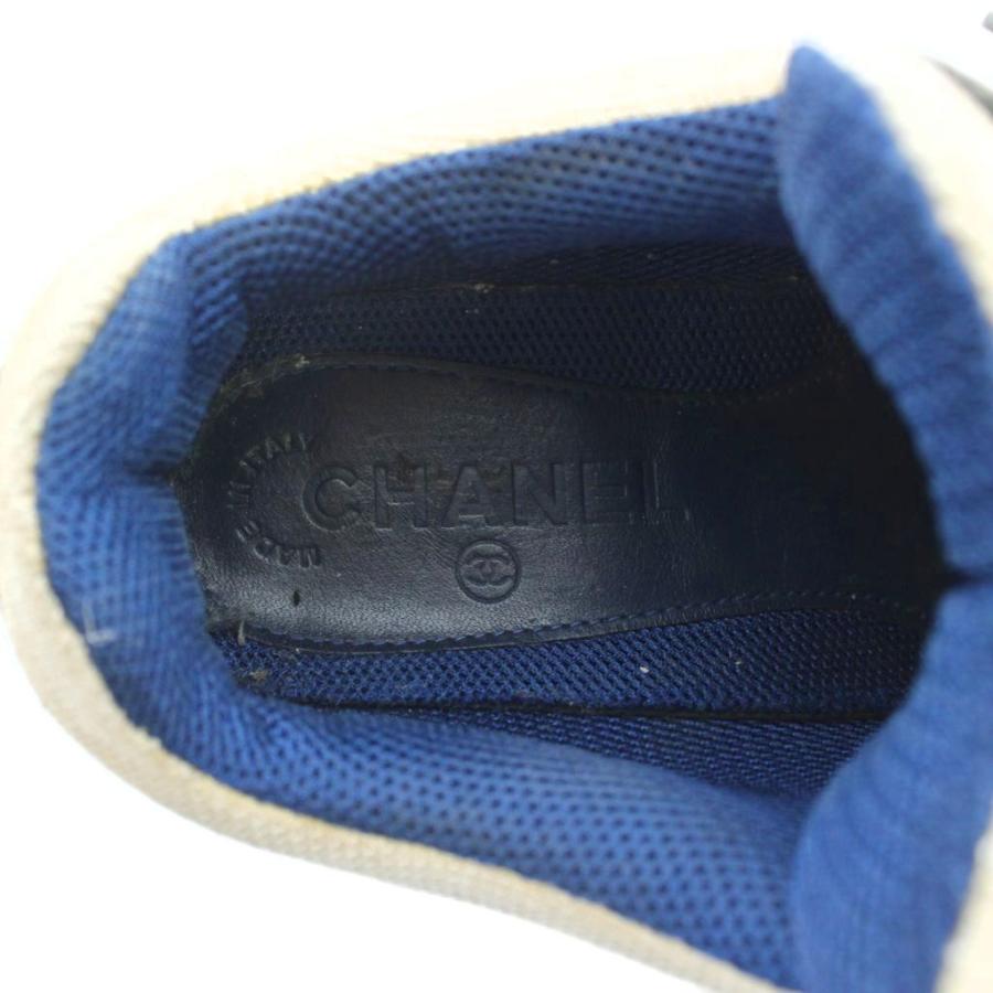 CHANEL（シャネル） スニーカー スエード レザー ローカット ココ