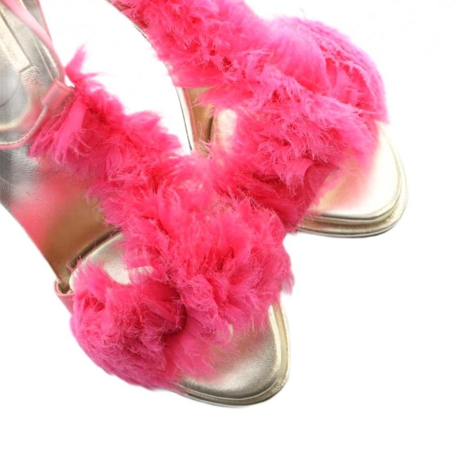 ロジェヴィヴィエ ROGER VIVIER パンプス ラインストーン ファー