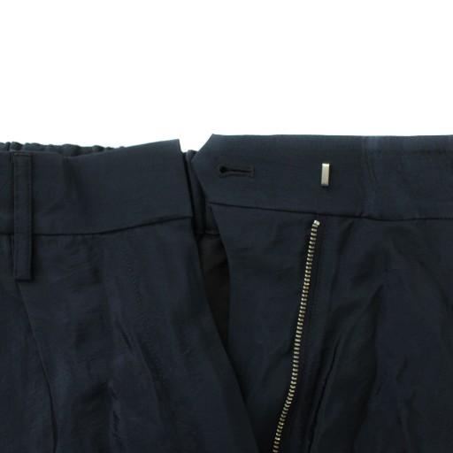 【中古】ユナイテッドアローズ コンテ 25SS サテン カーゴパンツ ミリタリーパンツ ジップフライ 36 S 紺 ネイビー UNITED ARROWS（ユナイテッドアローズ） コンテ conte 25SS サテン