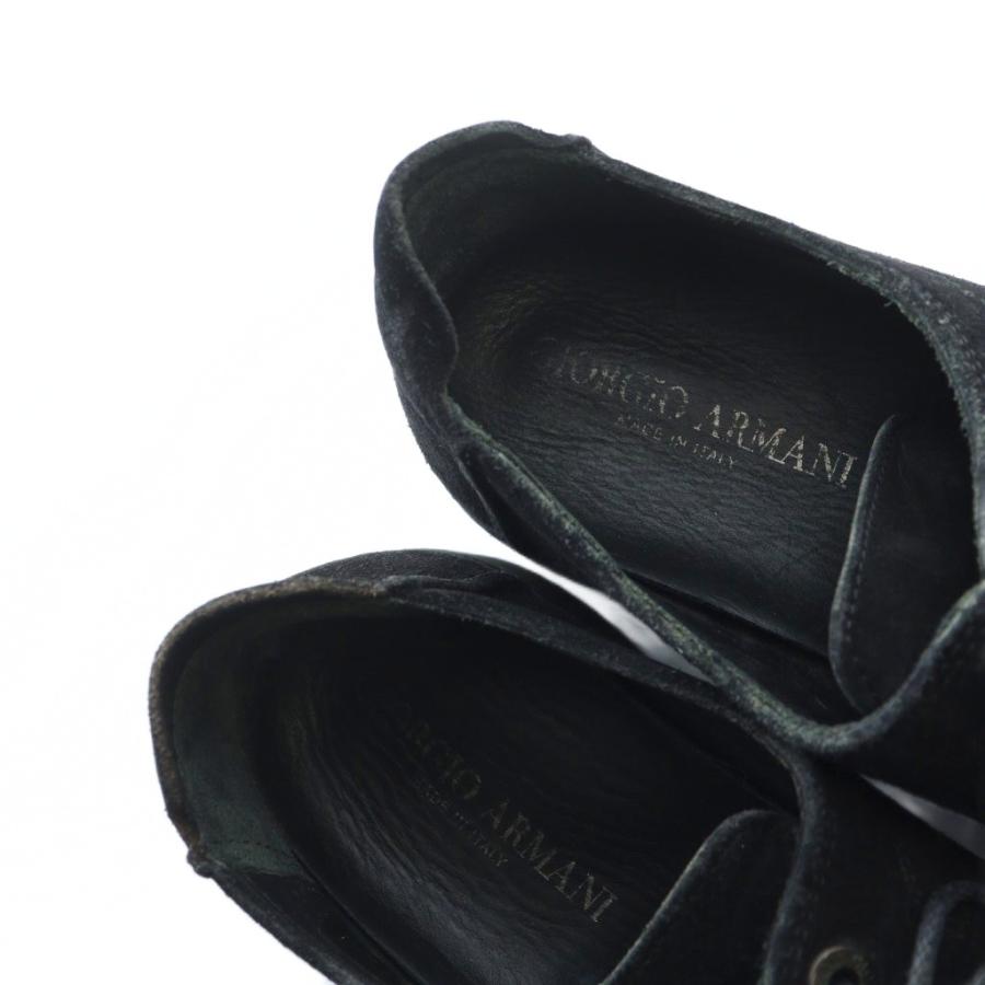 ジョルジオアルマーニ GIORGIO ARMANI ローファー モカシン スエード