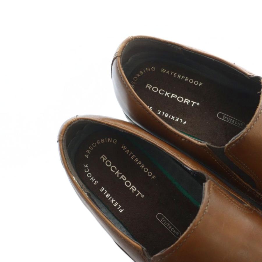 ロックポート ROCKPORT ローファー ビジネスシューズ レザー ロゴ 24.5