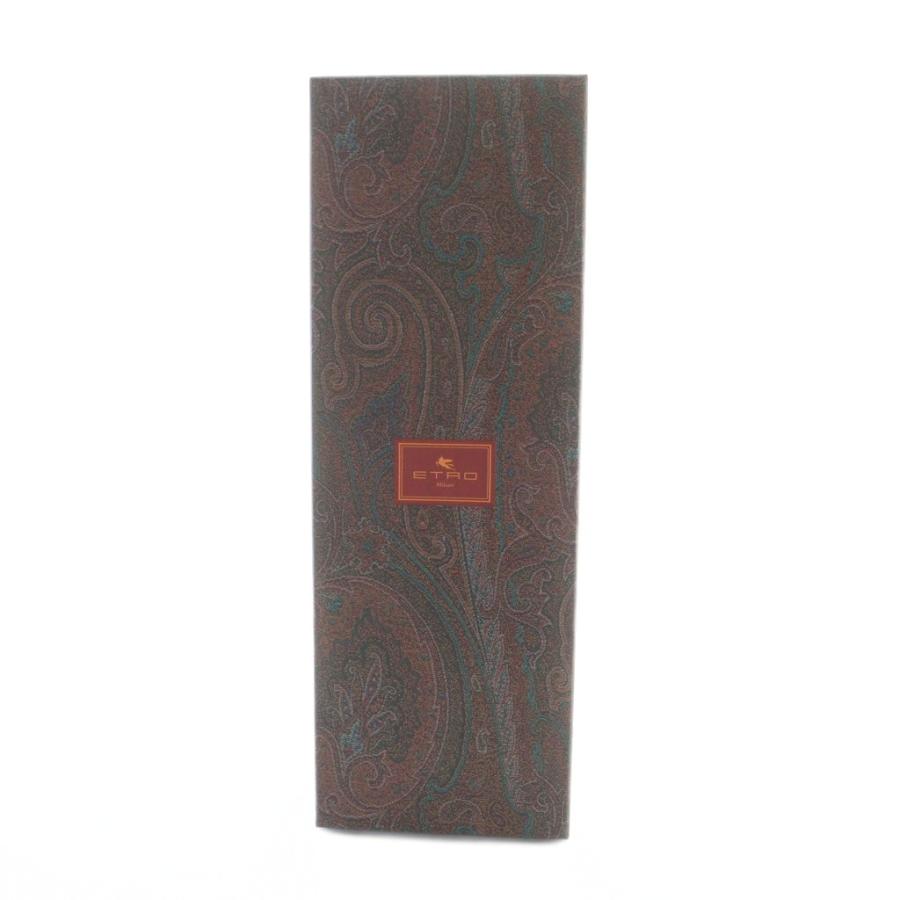 【中古】エトロ ETRO ネクタイ レギュラータイ 絹 シルク ペイズリー柄 ロゴ 絹 シルク 紫 ■GY19 /MQ メンズ ETRO（エトロ） ネクタイ レギュラータイ 絹 シルク ペイズリー柄 ロゴ
