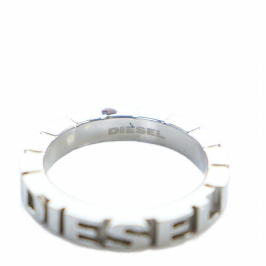 新品未使用 DIESEL リングサイズ[6.5] DIESEL（ディーゼル） リング アクセサリー 指輪 ロゴ 6.5号 シルバー