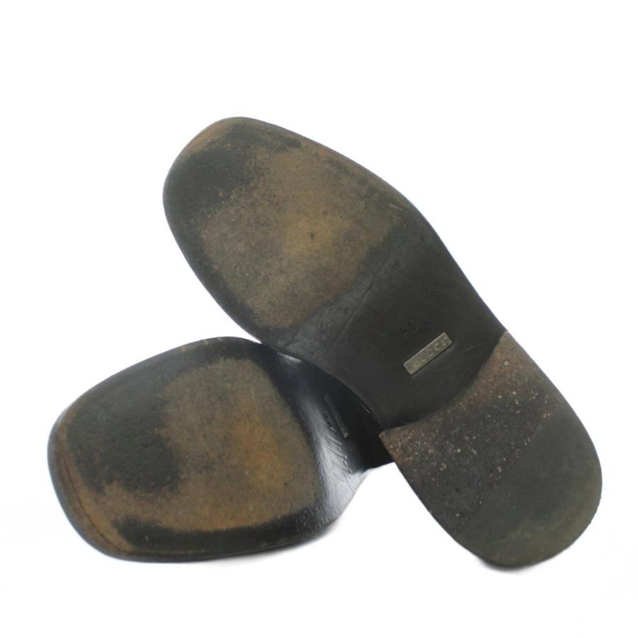 GUCCI（グッチ） ビジネスシューズ ドレス 革靴 エナメル ラウンドトゥ