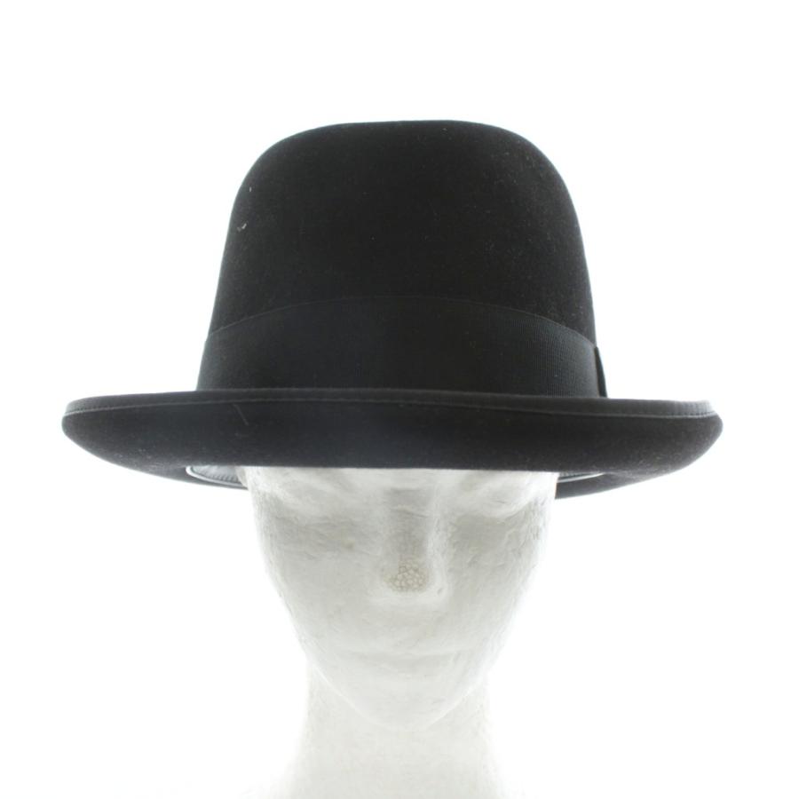 ボルサリーノ Borsalino 中折れハット size60 ブラック 黒 楽天市場】Borsalino ボルサリーノ 中折れハット フェルト帽 秋 冬