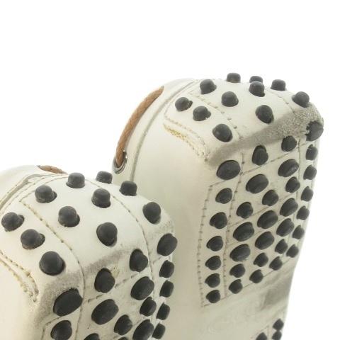 トッズ 37 24.0 ゴンミーニ ドライビングシューズ ビット レザー 白 TOD'S（トッズ） TODS ローファー CITY GOMMINO シティ ゴンミーニ