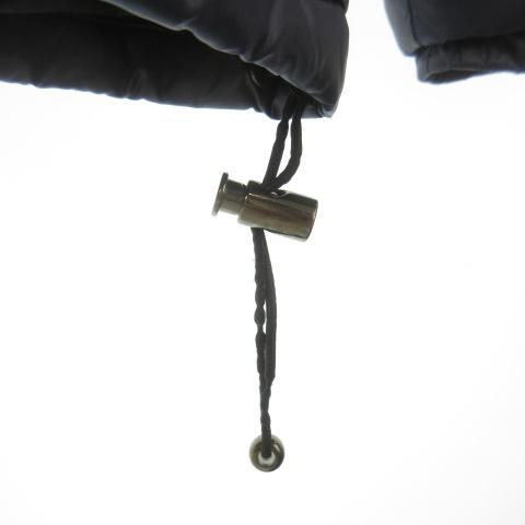 シナコバ SINA COVA ダウンジャケット ロゴワッペン フーディー 紺