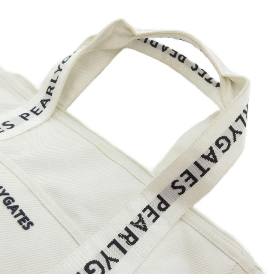 ○★新品未使用　PEARLY GATES（パーリーゲイツ）　ロッカーバッグ　白 パーリーゲイツ PEARLY GATES トートバッグ ロッカーバッグ ゴルフ
