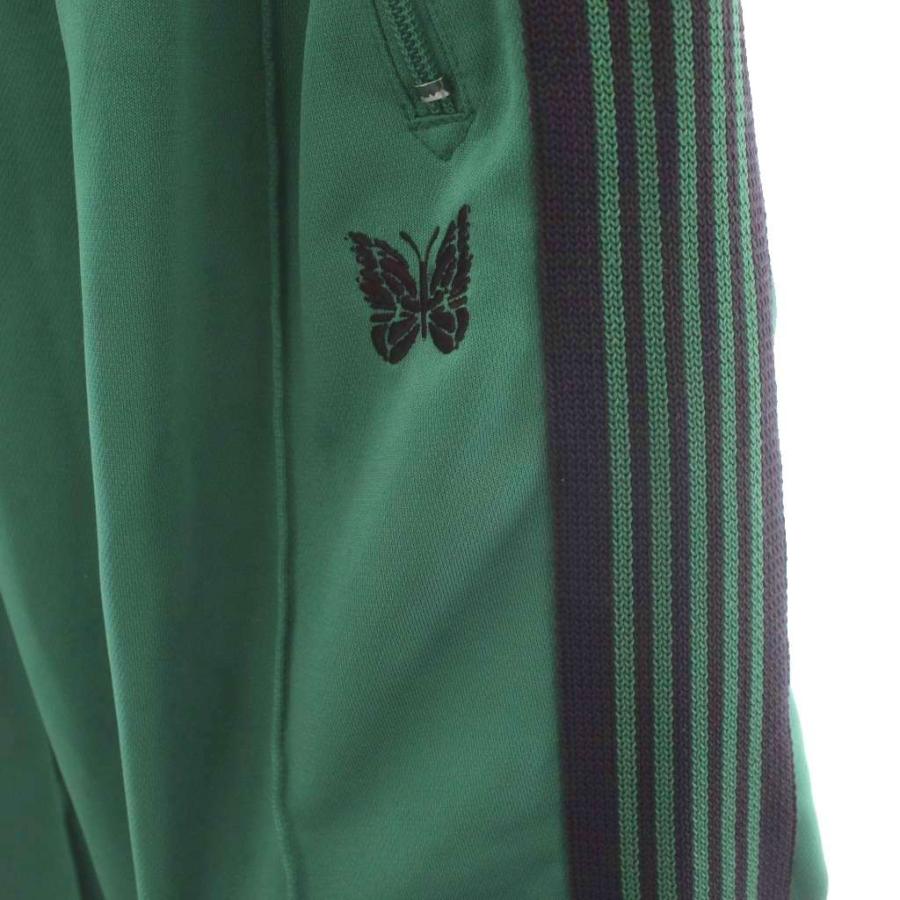 needles 緑色 ナローS ジャージパンツ 蝶刺繍 ニードルス ニードルズ Needles ナロートラックパンツ Narrow Track