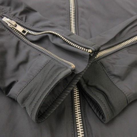 極美品 ディーゼル DIESEL ブルゾン 中綿ジャケット ブラック DIESEL（ディーゼル） ボンバージャケット 中綿ブルゾン レディース 微