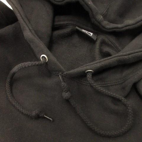 STUSSY（ステューシー） パーカー S 黒 ブラック 長袖 フード付き 陰陽