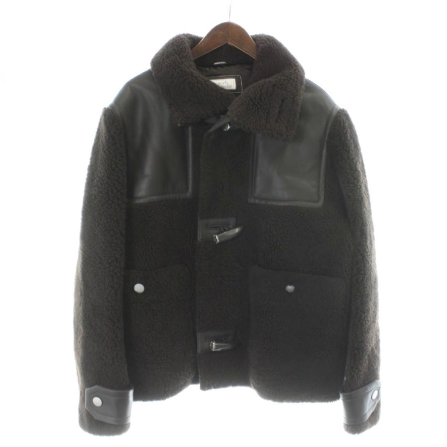 極美品 HERMES エルメス フランス製 カシミヤ×ムートン Pコート 52 HERMES（エルメス） HERMES 23AW ムートンコート ダッフルコート