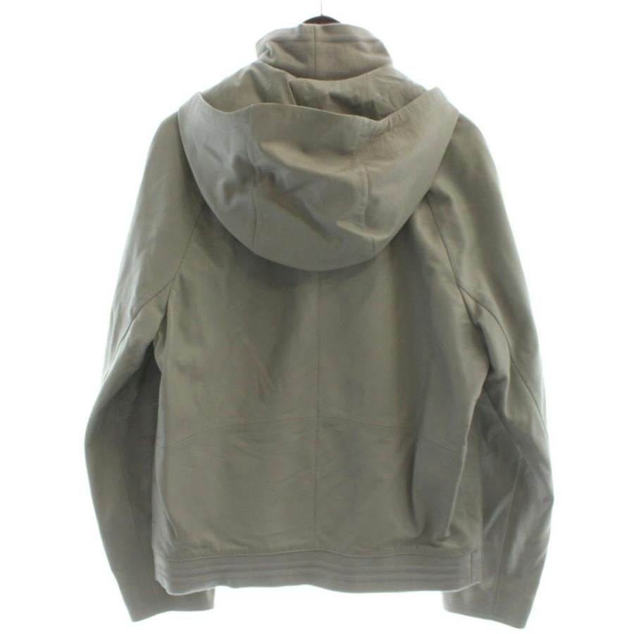 HERMES（エルメス） 未使用品 レザー ジップアップ ブルゾン