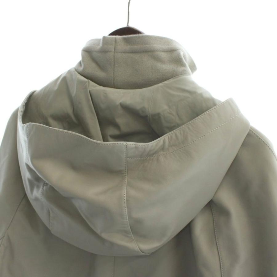 HERMES（エルメス） 未使用品 レザー ジップアップ ブルゾン