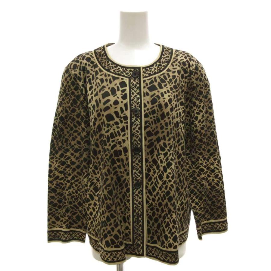 72 LEONARD FASHION フラワープリント カーディガン LEONARD（レオナール） ファッション FASHION コットン フラワー