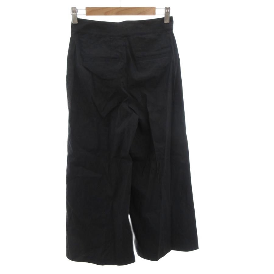 Theory - Good Crunch W Straight Pull On Pant (クォーツブルー) 麻 / 裏地無し / ストレッチ /  ウエストゴム / 01-6206403 | LA FEMME