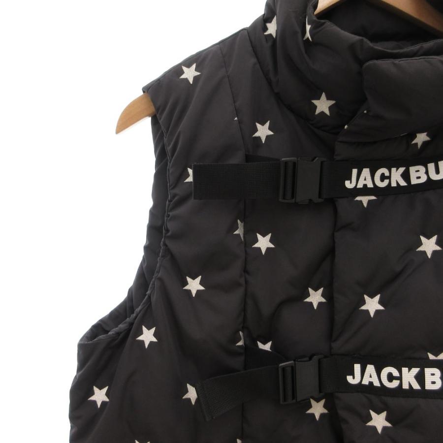 ✨激レア✨ジャックバニー ダウンベスト 総柄 ゴルフウェア サイズ5 L相当 ジャックバニー Jack Bunny ダウンベスト ジャケット 6 ゴルフウェア