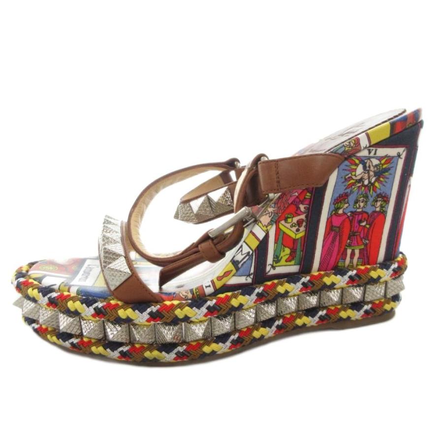 Christian Louboutin（クリスチャンルブタン） サンダル 厚底 スタッズ