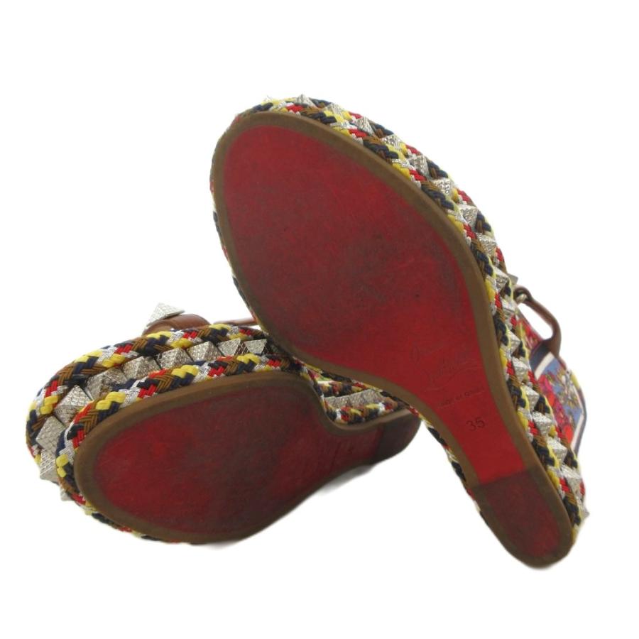 Christian Louboutin（クリスチャンルブタン） サンダル 厚底 スタッズ