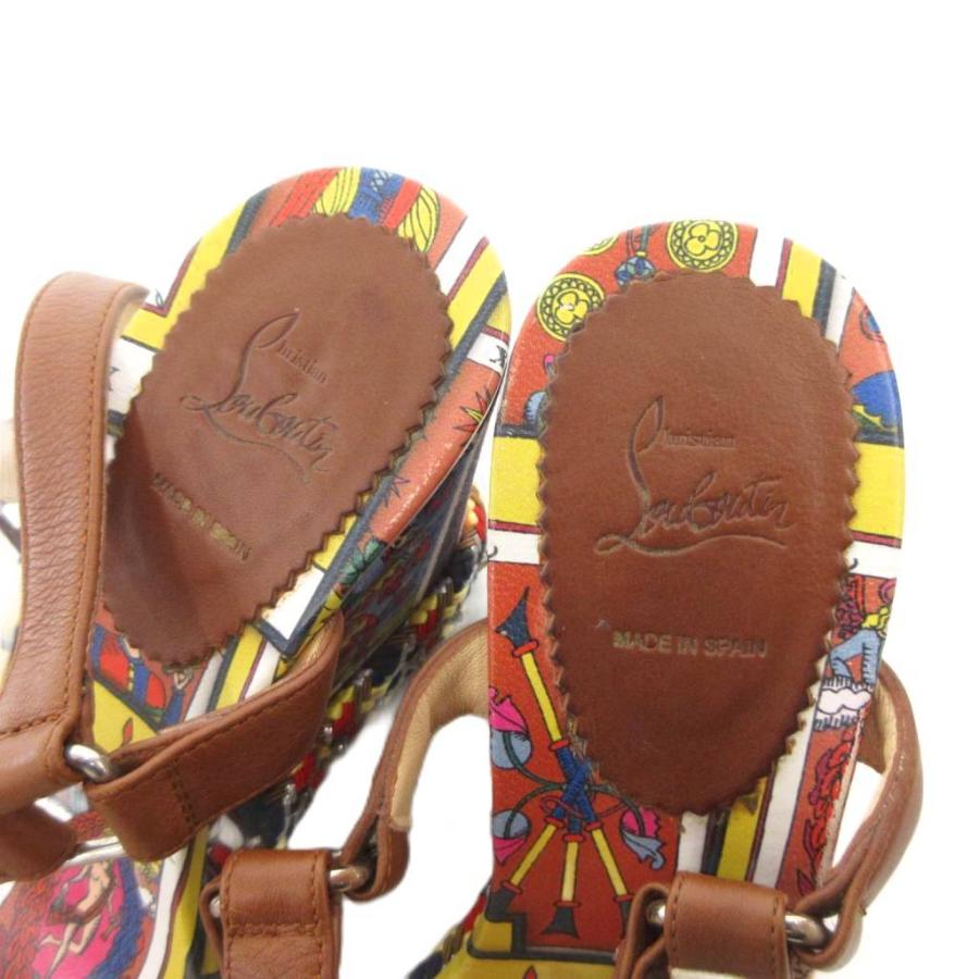 Christian Louboutin（クリスチャンルブタン） サンダル 厚底 スタッズ