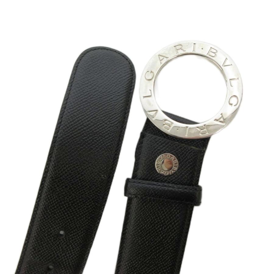 BVLGARI（ブルガリ） ベルト レザー ロゴマニア サークルロゴ 42/105