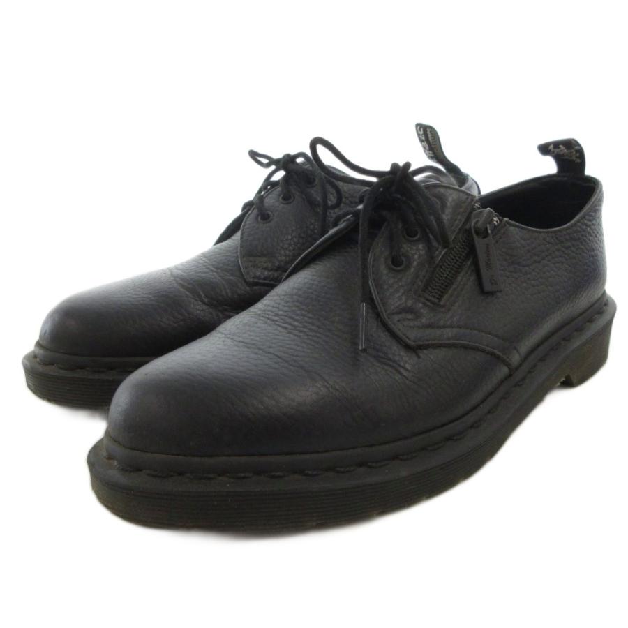 Dr. Martens 3ホール ブラックレザー レースアップシューズ ブーツ Dr.Martens（ドクターマーチン） DR.MARTENS 3ホール レースアップ