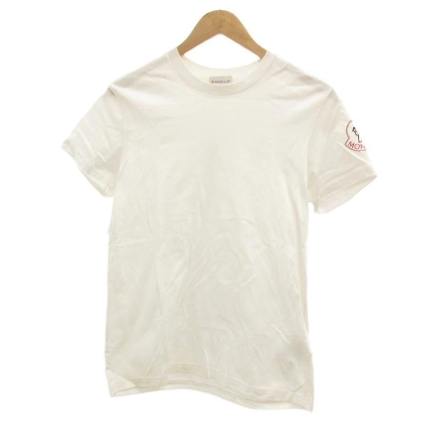 MONCLER モンクレール SS T-SHIRT Tシャツ ホワイト S MONCLER（モンクレール） MONCLER 22SS T-SHIRT Tシャツ カットソー