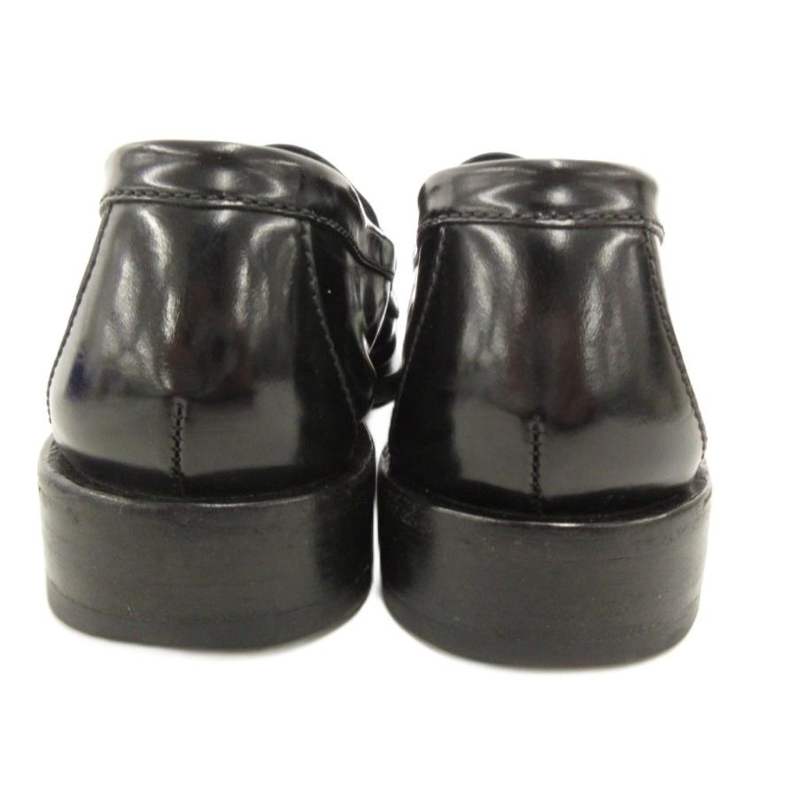 PRADA（プラダ） チョコレート ローファー ブラッシュドレザー