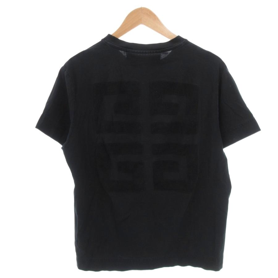 ジバンシィ GIVENCHY Tシャツ M 黒 ブラック クルーネック 半袖