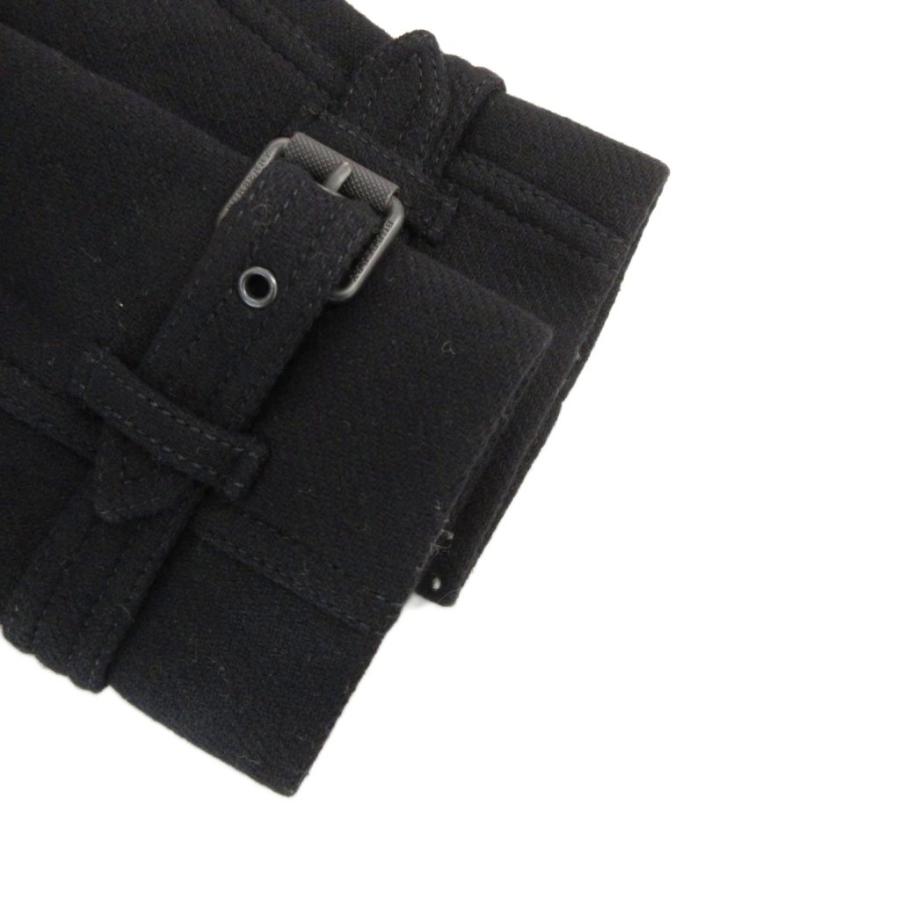 バーバリーブリット BURBERRY BRIT コート ウール 36 黒 ブラック