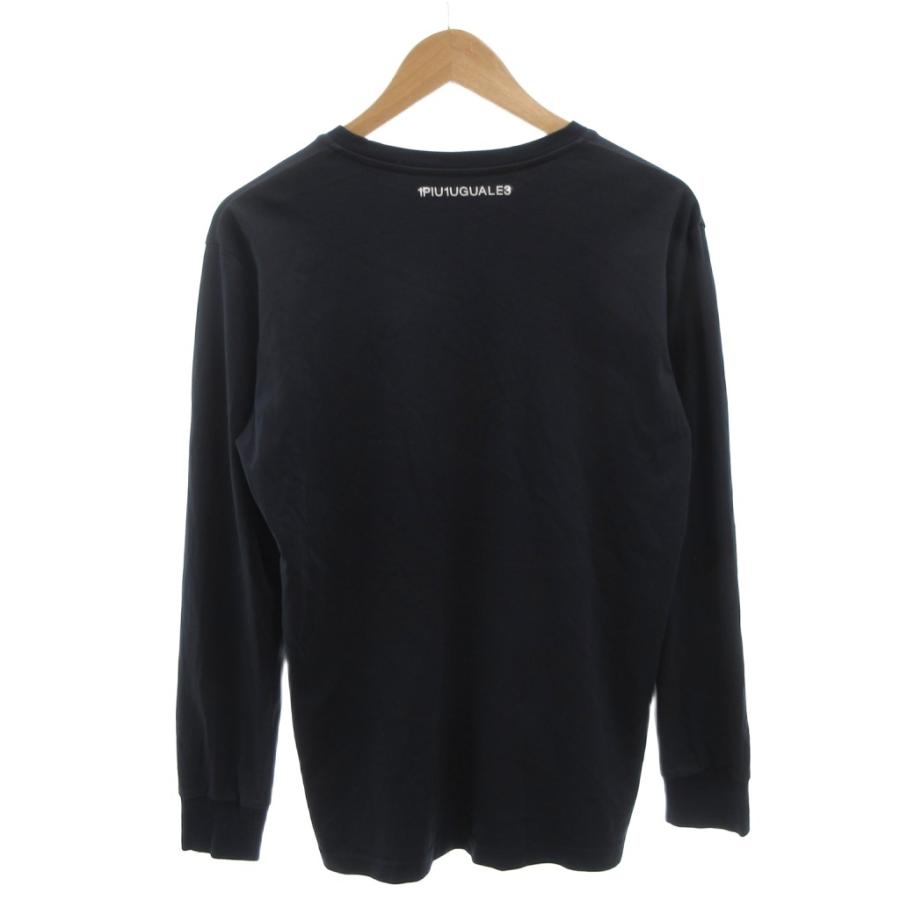ウノピュウノウグァーレトレ 1PIU1UGUALE3 L/S CREW Tシャツ