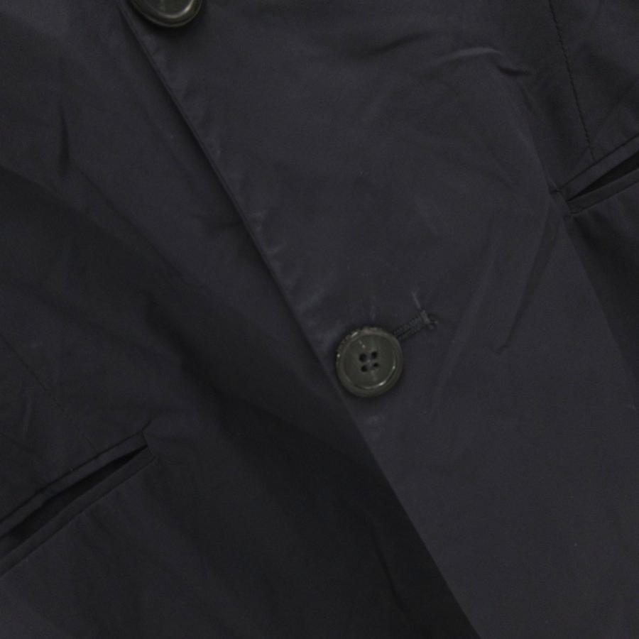 現行極美品 EMPORIO ARMANI テーラードジャケット 50 ネイビー EMPORIO ARMANI エンポリオアルマーニ テーラードジャケット 薄手 50