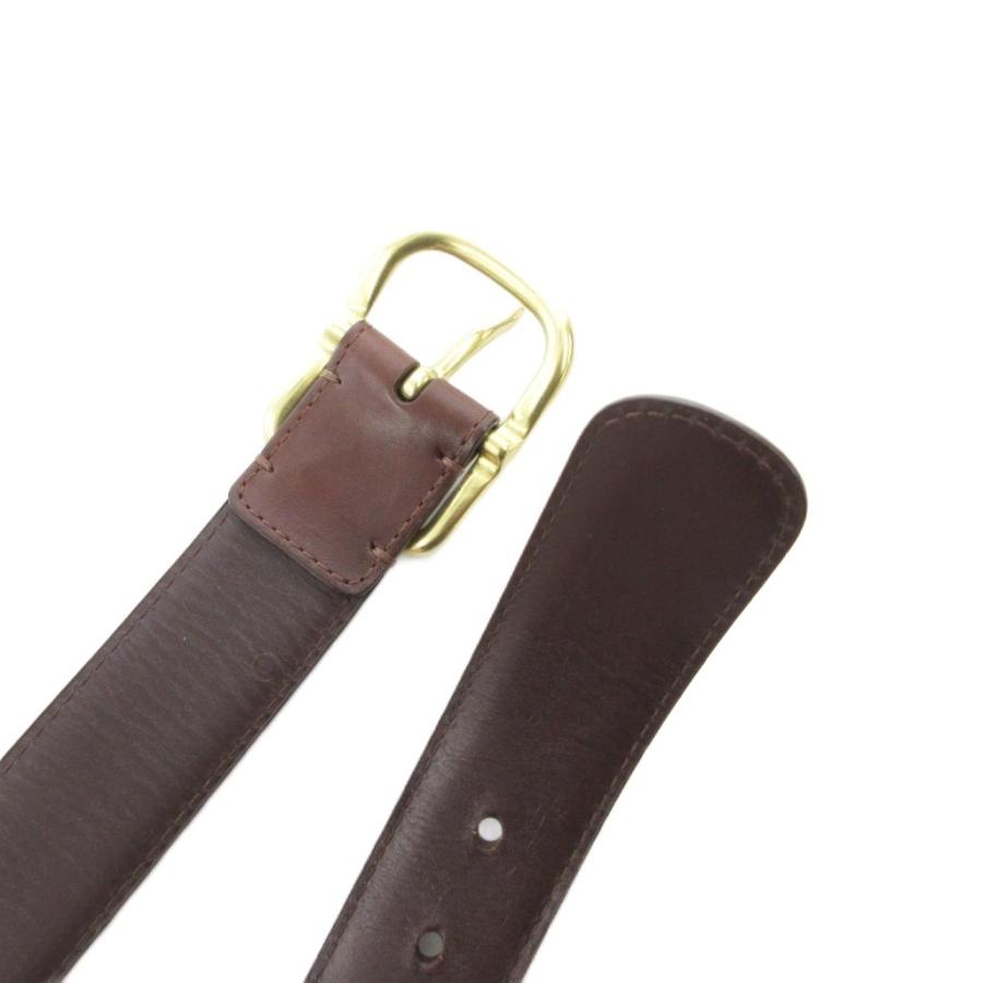 COACH（コーチ） ベルト レザー バックル 茶 ブラウン 90044 /FF