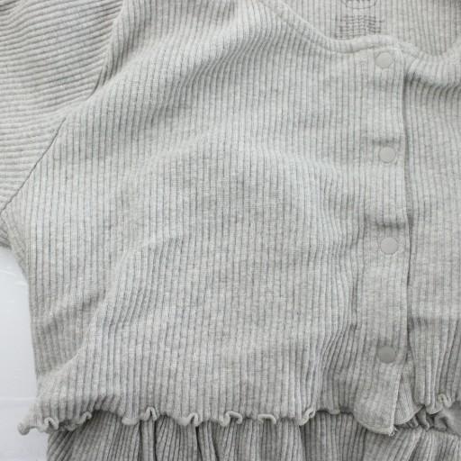 ジェラートピケ gelato pique 24SS マタニティリブワンピース F グレー