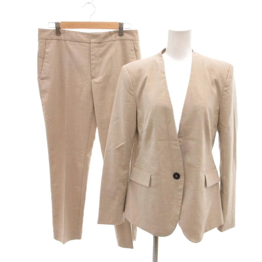 ZARA（ザラ） スーツ セットアップ ノーカラージャケット スラックス 