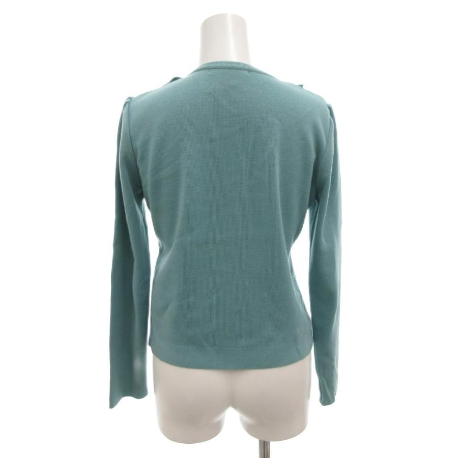 Rene（ルネ） カーディガン ニット ウール 36 水色 ライトブルー