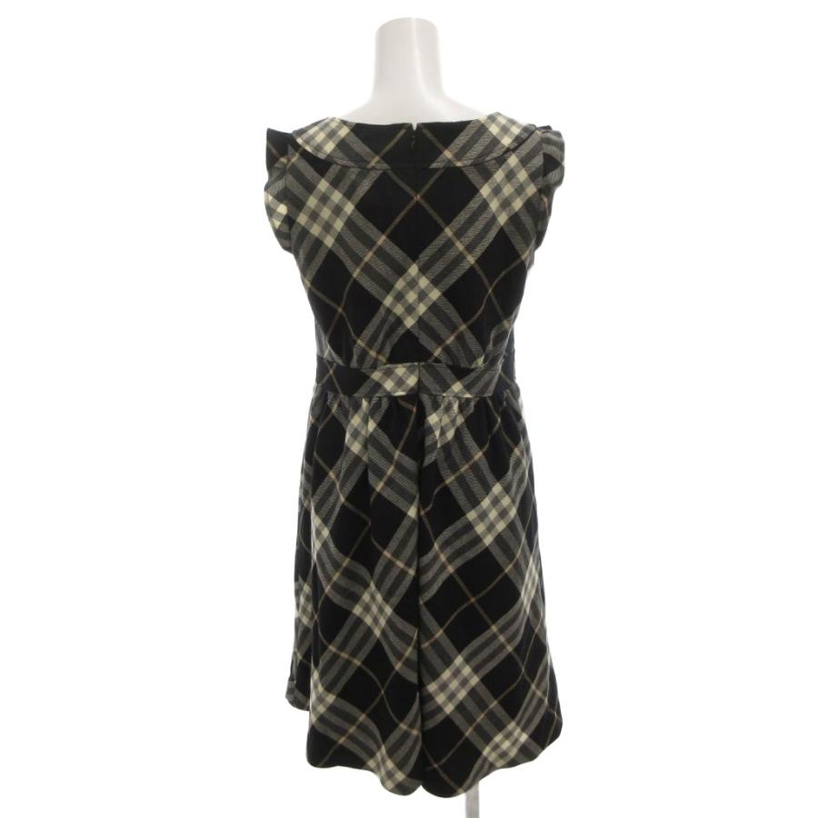 【ほぼ新品】BURBERRY BLUE LABELノースリーブワンピース／38 Burberry Blue Label ノースリーブワンピース 38