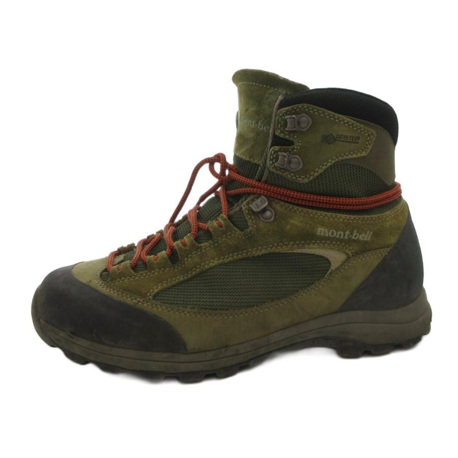 モンベル Montbell GORE-TEX トレッキングシューズ 登山ブーツ レース