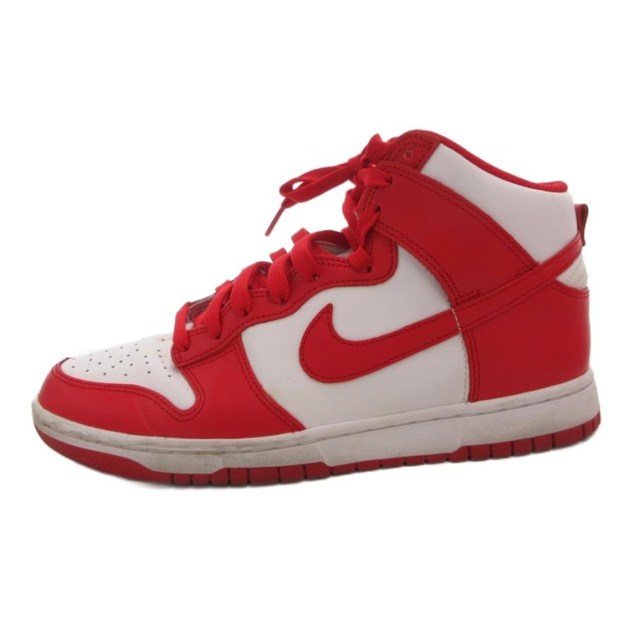 シューズ(男性用) Nike Dunk High 26cm NIKE（ナイキ） NIKE Dunk High Championship White and Red