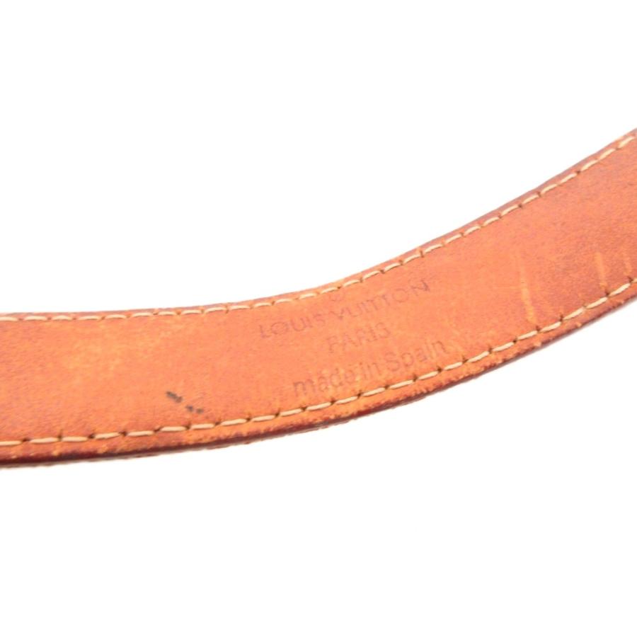 ルイヴィトン LOUIS VUITTON M9272 モノグラム マルチカラー サンチュール ベルト ロゴ 総柄 80/34 白 ホワイト /JS ■GY03 レディース