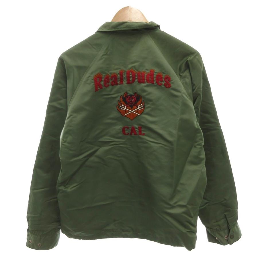 キャリー CALEE ワークジャケット ブルゾン L カーキ ジップアップ