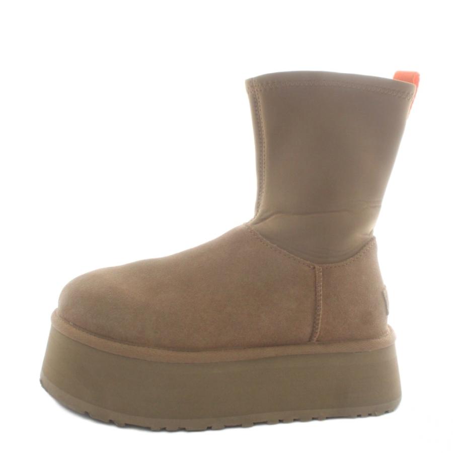 UGG アグ　厚底ブーツ クラシックディッパー　ムートン ブラック　22㎝ アグ UGG クラシック ディッパー Classic Dipper ムートンブーツ