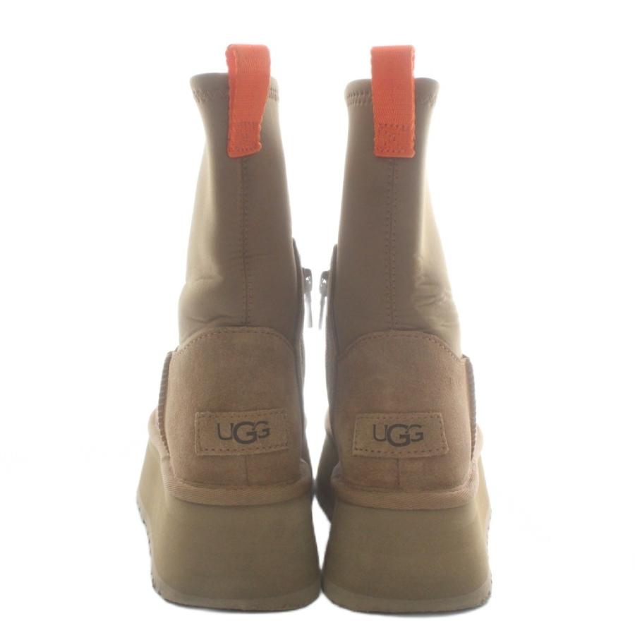 UGG アグ　厚底ブーツ クラシックディッパー　ムートン ブラック　22㎝ アグ UGG クラシック ディッパー Classic Dipper ムートンブーツ