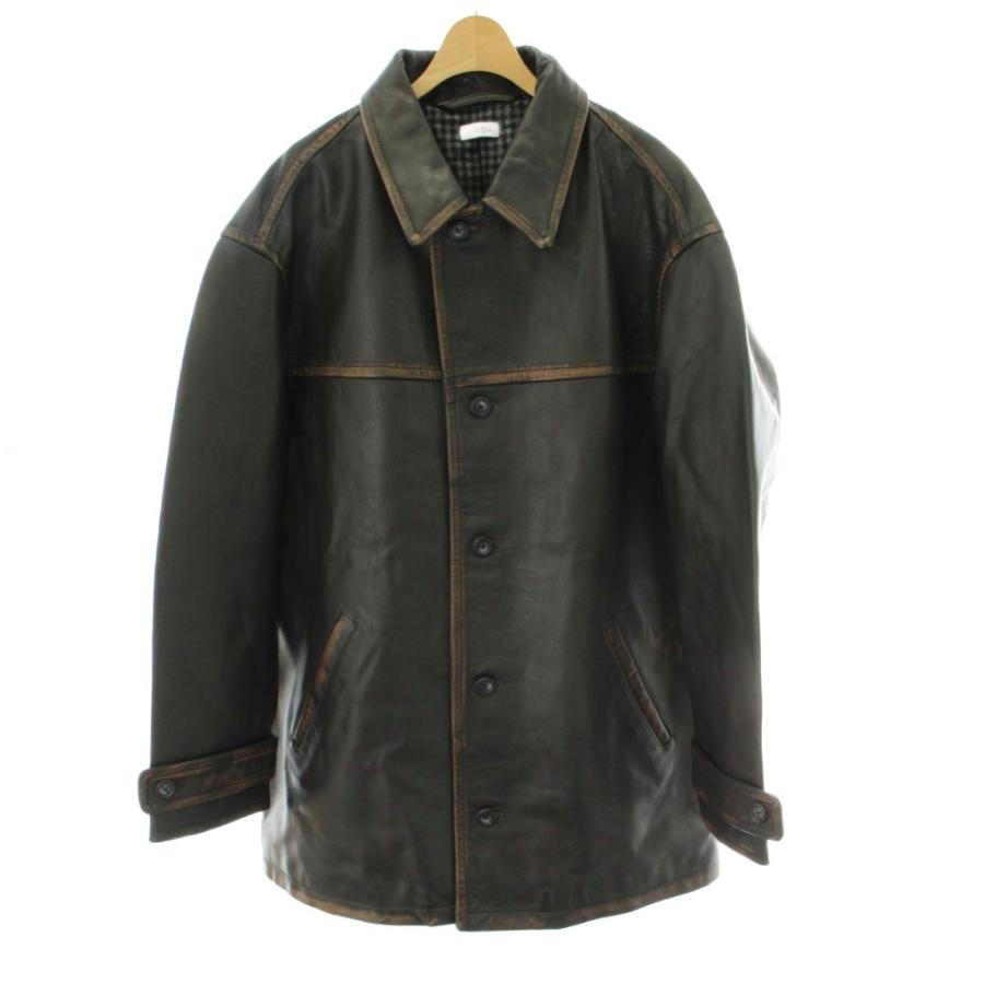 ジエダ Jieda 25AW LEATHER CAR COAT レザーカーコート ジャケット