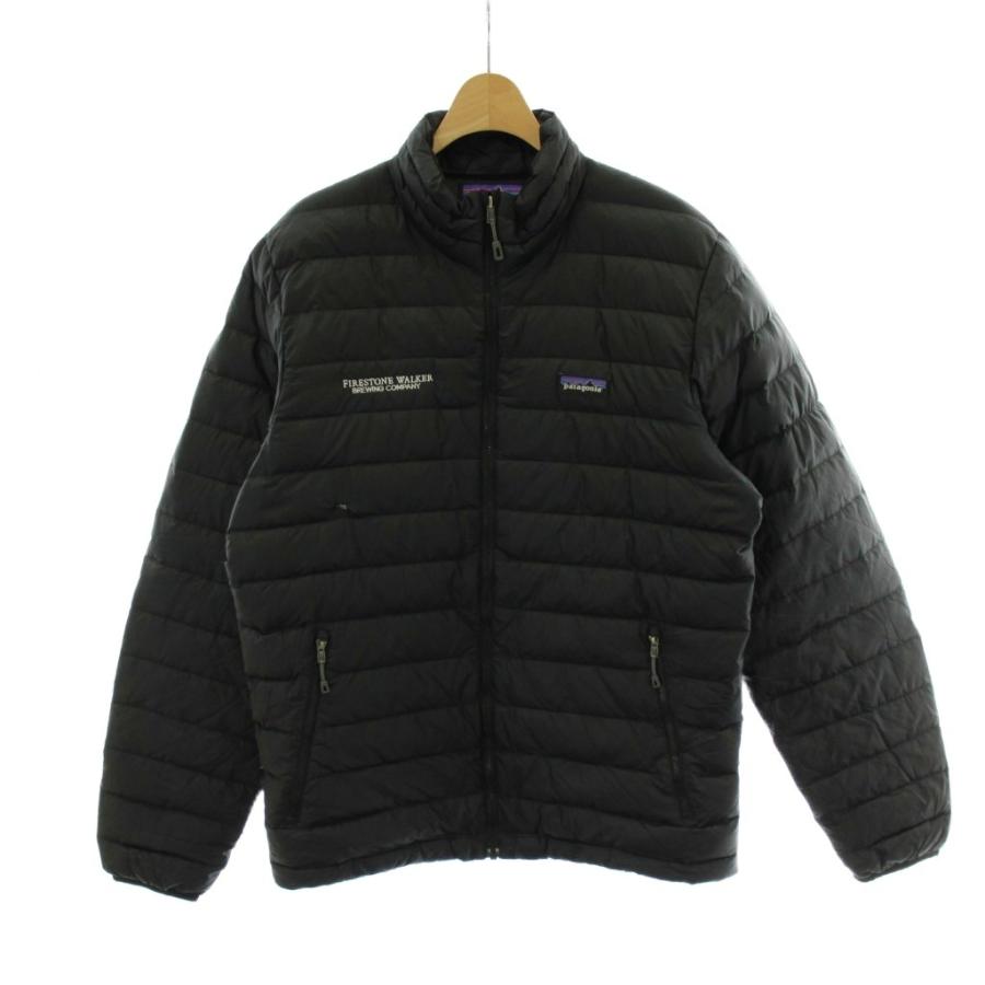 パタゴニア Patagonia 15SS ダウンジャケット 上着 M 黒 ブラック 長袖 