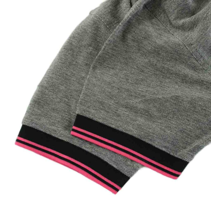 FRED PERRY（フレッドペリー） ポロシャツ S 黒 ブラック ピンク 半袖